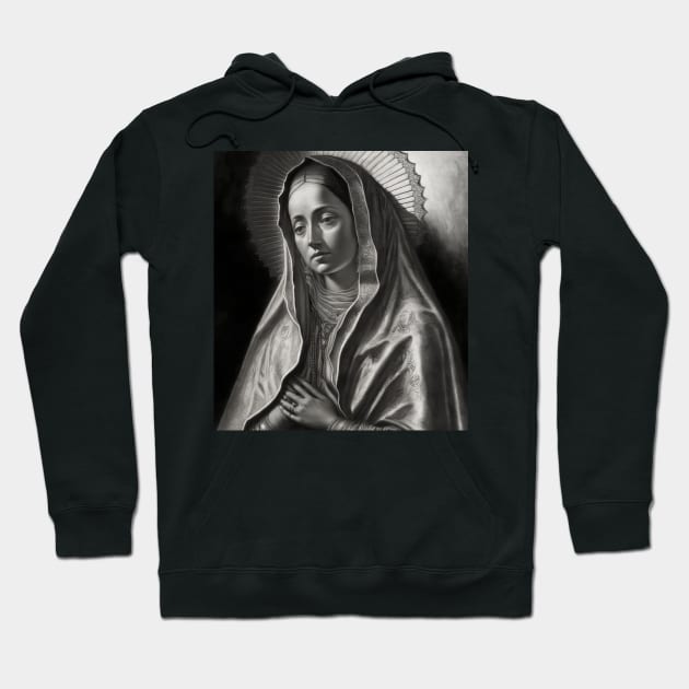 The Virgin Mary Hoodie by Rays Tanks